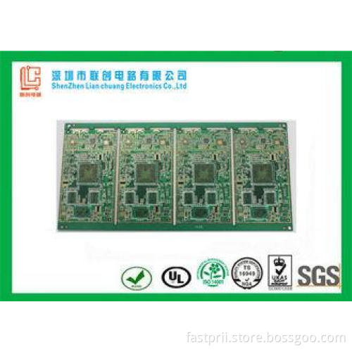 Digital elevation mining FR4 3.20mm PCB 12 layer Immersion